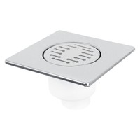 Doucheput Differnz Basic 150x150mm Onderuitlaat 48.5mm