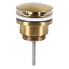 Differnz Wastafel Afvoerplug Differnz Pop Up 6c m Goud