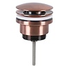 Wastafel Afvoerplug Differnz Pop Up 7 cm Koper