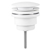 Differnz Wastafel Afvoerplug Differnz Pop Up 7 cm Mat Wit