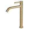 Differnz Wastafelmengkraan Differnz Hoog Gebogen Goud