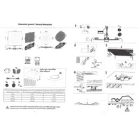 Hoofddouche Belleza Bagno ClipOn Inbouw Regendouche Vierkant 44x44 cm Mat Wit