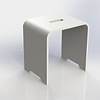 Douchekruk Boss & Wessing Crosstone Solid Surface Mat Wit