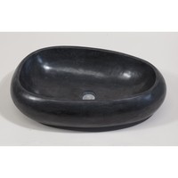 Waskom Imso Lavabo Goccia Nero Basalt 40x60x15cm