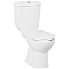 Boss & Wessing Toiletpot Staand Boss & Wessing Sedef Met Bidet Onder Aansluiting Wit