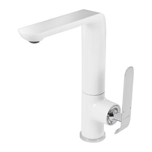 Keukenmengkraan Boss & Wessing Bloom Wit Chroom 