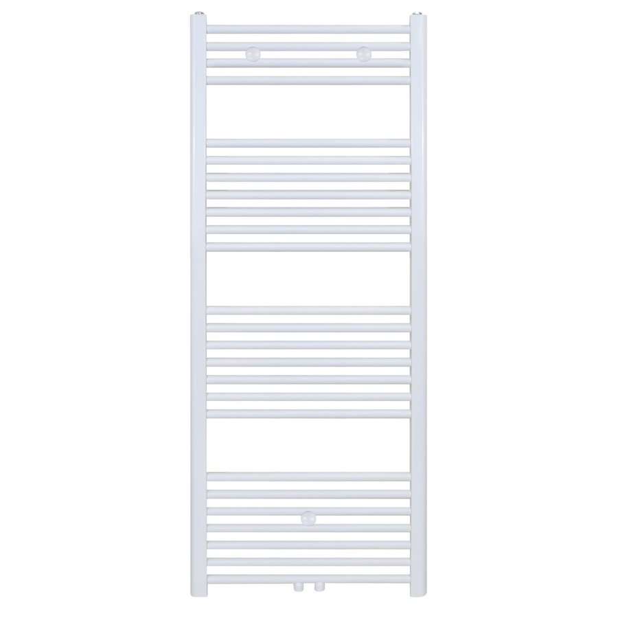 Designradiator Nile Gobi 140x40cm 556W Wit (Midden/zij-aansluiting)