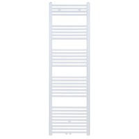 Designradiator Nile Gobi 180x40cm 699W Glanzend Wit (Midden/zij-aansluiting)