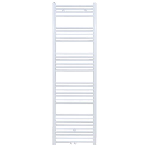 Designradiator Nile Gobi 180x40cm 699W Glanzend Wit (Midden/zij-aansluiting) 