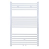Designradiator Nile Gobi 100x50cm 436W Wit (Midden/zij-aansluiting)