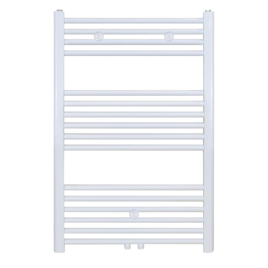 Designradiator Nile Gobi 100x50cm 436W Wit (Midden/zij-aansluiting)