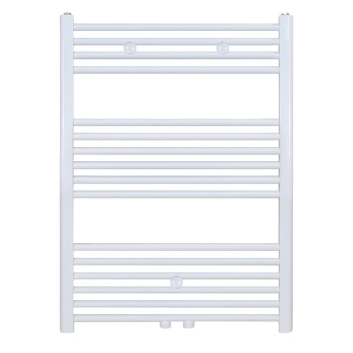 Designradiator Nile Gobi 100x60cm 496W Wit (Midden/zij-aansluiting) 