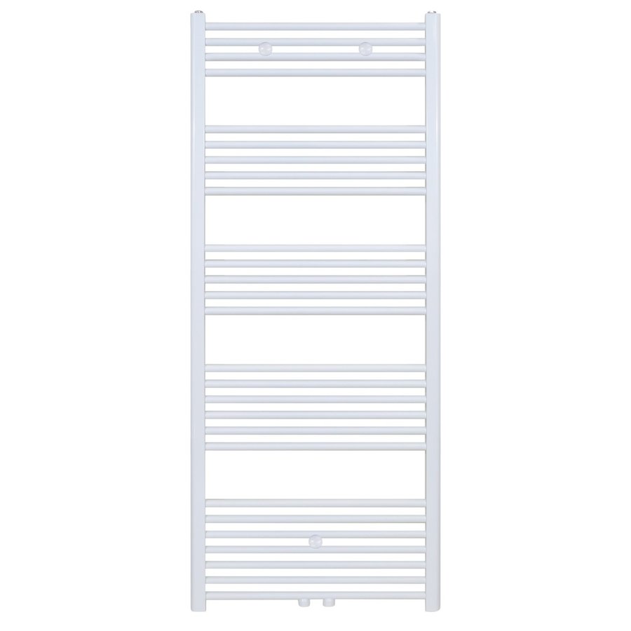 Designradiator Nile Gobi 160x60cm 828W Wit (Midden/zij-ansluiting)