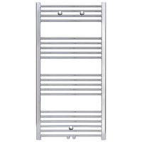 Designradiator Nile Gobi 120x50cm 376W Chroom (Midden/zij-aansluiting)
