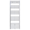 Boss & Wessing Designradiator Nile Gobi 180x50cm 575W Chroom (Midden/zij-aansluiting)