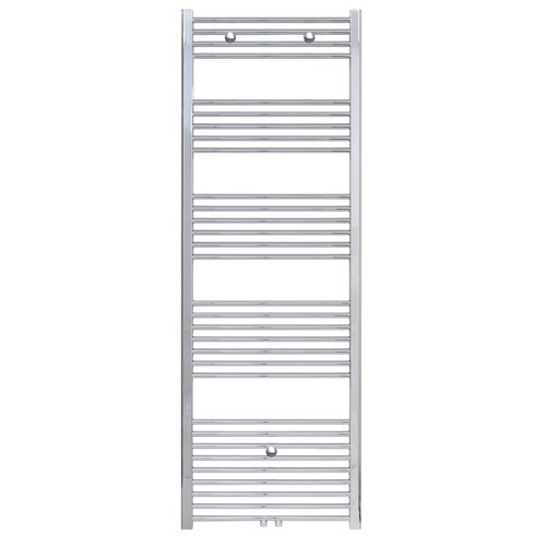 Designradiator Nile Gobi 180x50cm 575W Chroom (Midden/zij-aansluiting) 