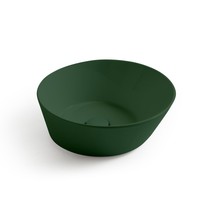 Waskom By Goof Mees Design Opbouw Wastafel Rond 42 cm Mat Groen