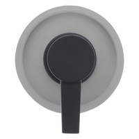 Zeepdispenser Differnz Jukon Rond 17x7x7cm Grijs