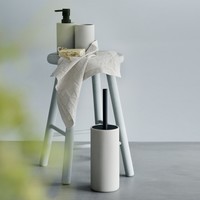 Zeepdispenser Differnz Jukon Rond 17x7x7cm Grijs