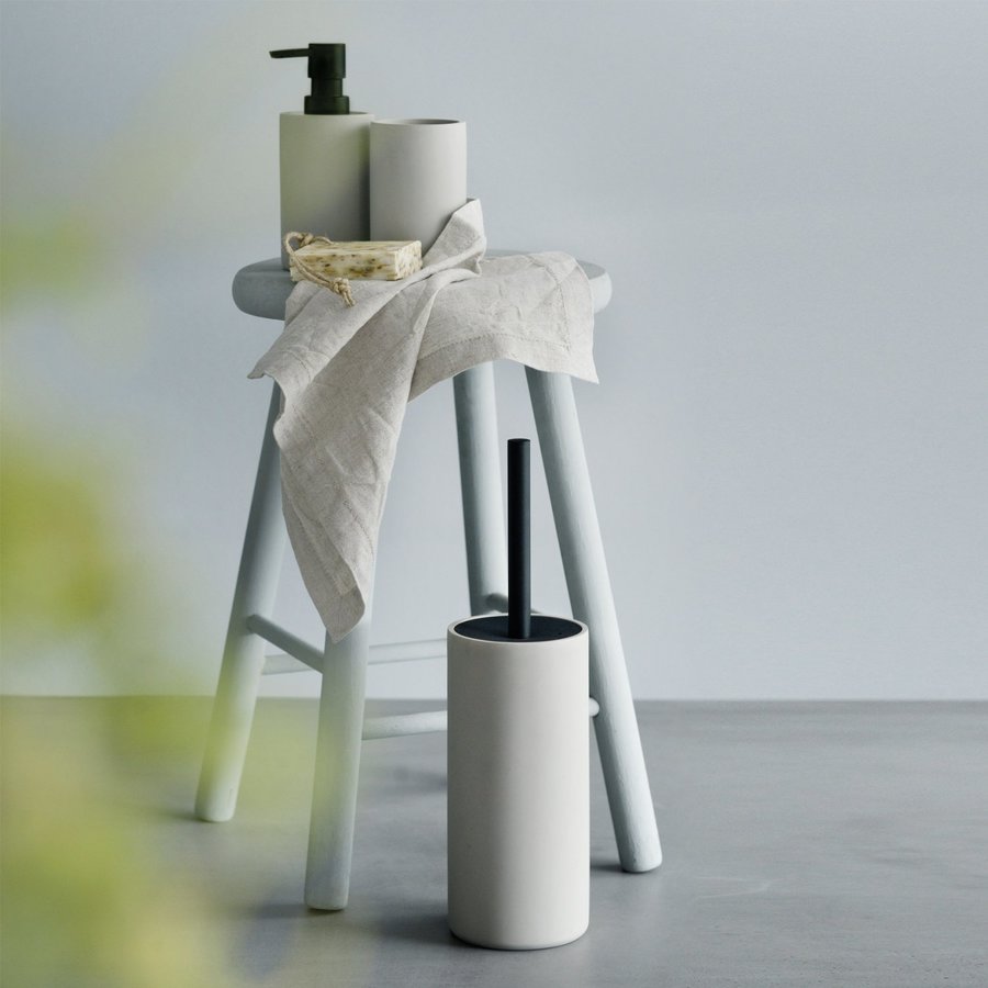 Zeepdispenser Differnz Jukon Rond 17x7x7cm Grijs