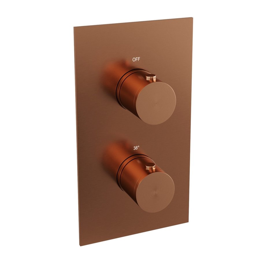 Inbouw Douchethermostaat Brauer Copper Edition Compleet