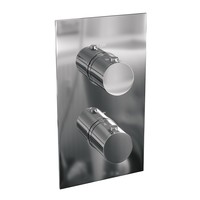 Inbouw Regendouche Set Brauer Chrome Edition Gebogen Wanduitloop Ronde Hoofddouche 20 cm Met Handdouche 3 Standen