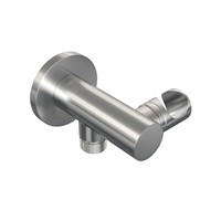 Inbouw Regendouche Set Brauer Brushed Edition Wanduitloop Ronde Hoofddouche 30 cm Met Handdouche 3 Standen RVS Look