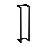 Handdoekenrek Sanilux 60x15x15cm Staal Mat Zwart