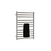 EH Design Radiator Athena 60x120 cm Geborsteld RVS Chroom