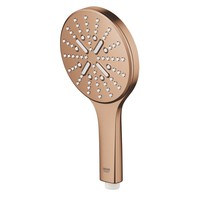 Handdouche Grohe Rainshower SmartActive 130 Rond 13cm Warm Sunset Geborsteld