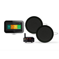 Music Center Aquasound N-Joy Controller (IPX7) + Wand Lader + Twist Speakerset + Mini-Box / 50 Watt Mat Zwart