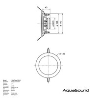 Music Center Aquasound N-Joy Controller (IPX7) + Wand Lader + Twist Speakerset + Mini-Box / 50 Watt Mat Zwart