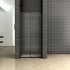 Schuifdeur Aqua Splash Vidrios Douchedeur 140x200 cm 8 mm NANO Mat Zwart