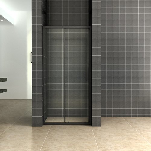 Schuifdeur Aqua Splash Vidrios Douchedeur 140x200 cm 8 mm NANO Mat Zwart 