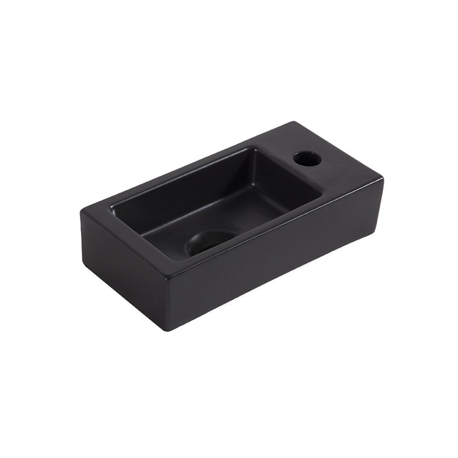 Fonteinset Aqua Splash Rinka 36x18x9 cm Rechts Quartz Messing Geborsteld Goud