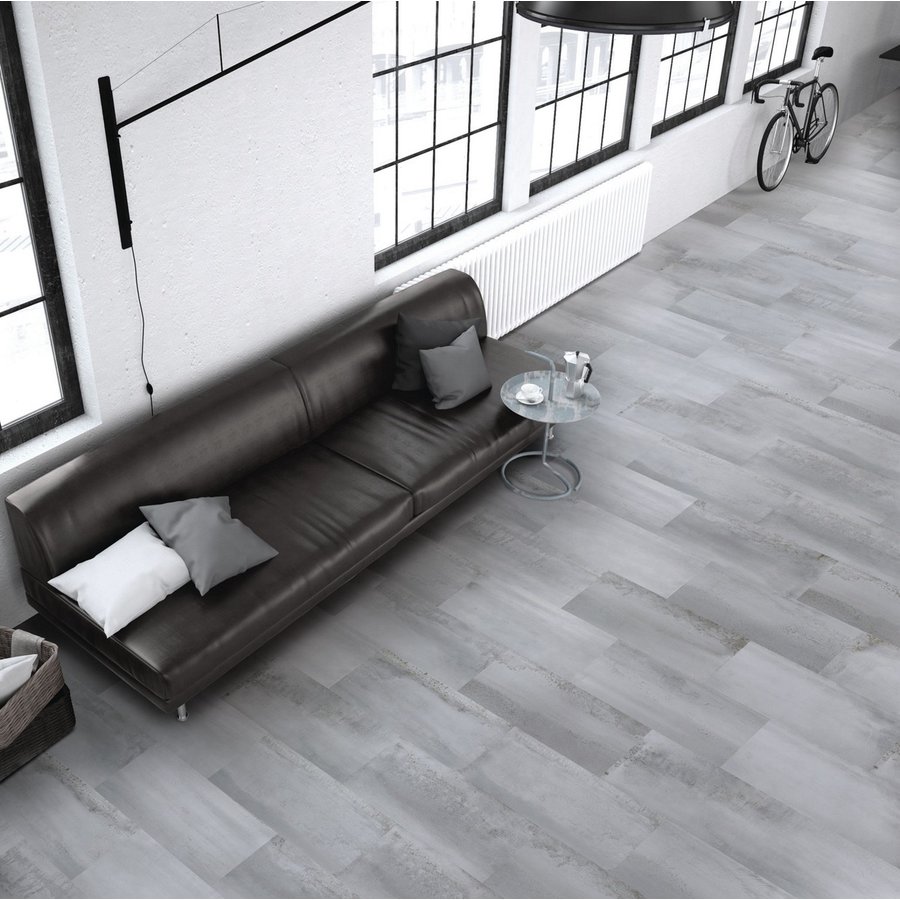 Vloertegel Energieker Oxidatio Titanium Grijs 60x60 cm (prijs per m2)