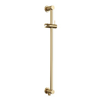 Regendoucheset Inbouw Brauer Gold Edition Thermostatisch 30cm met Plafondarm, Glijstang en Handdouche Staaf Losse Stopkranen Geborsteld Goud