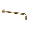 Brauer Wandarm Brauer Gold Edition Gebogen 40 cm Geborsteld Goud