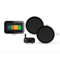 Music Center Aquasound N-Joy Controller (IPX7) + Wand Lader + Twist Speakerset + Mini-Box / 50 Watt Mat Zwart