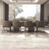 Vloertegel XL Etile Venato Gold Glans 120x120 cm (prijs per m2)