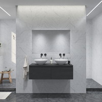 Badkamermeubel Gliss Eros 120 cm Met Waskom (Verschillende Kleuren)