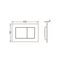 TECE Profile Inbouwreservoir Toiletset Geberit ONE Rimless Diepspoel Turboflush Wit met drukplaat