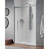 Lacus Schuifdeur Tweedelig Lacus Ischia Soft-Close Douchedeur Anti-Kalk Aluminium Profiel Chroom (alle maten)