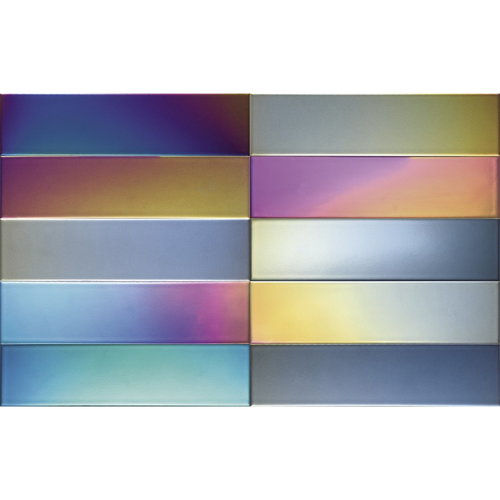 Wandtegel Dune Flat Rainbow 7.5x30 cm (Doosinhoud 1.26) (prijs per m2) 