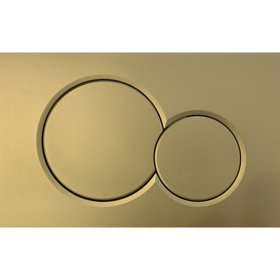 Bedieningsplaat Sigma  by Geberit Frontbediening Mat Goud