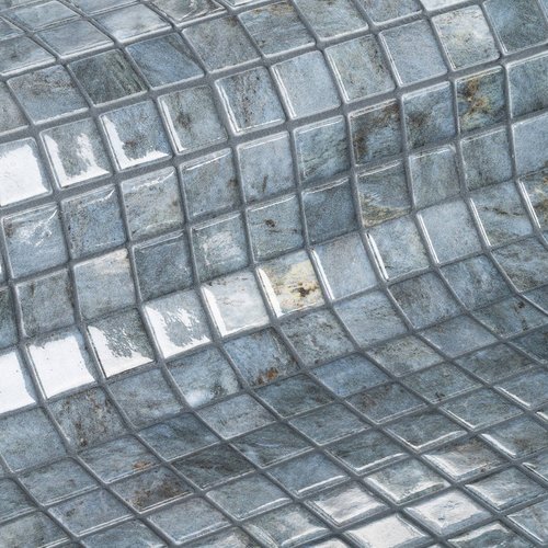 Mozaiek Ezarri Gemma Hematite 2,5x2,5 cm (Prijs per 2,00 M2) 