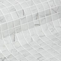 Mozaiek Ezarri Zen Carrara 2,5x2,5 cm (Prijs per 2,00 M2)