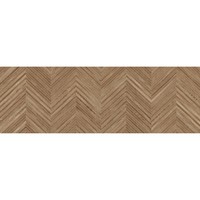 Wandtegel Larchwood Zig Ipe 40x120 cm Bruin (doosinhoud 1.44 m2) (prijs per m2)