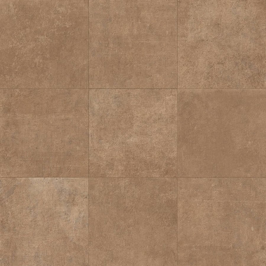 Vloer- en Wandtegel Kronos Terra Crea Mattone 80x80 cm Gerectificeerd Bruin (Doosinhoud: 1,28 m2) (prijs per m2)