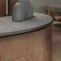 Vloer- en Wandtegel Kronos Terra Crea Mattone Spakko 10x60 cm Bruin (Doosinhoud: 1.08 m2) (prijs per m2)